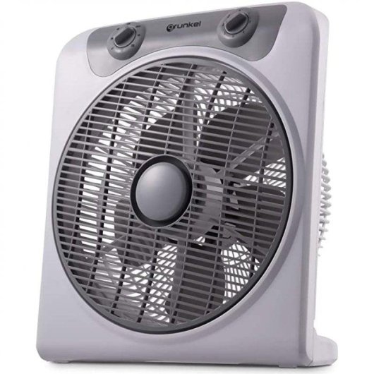 Ventoinha de Chão Grunkel BOXFAN 50W 30cm 3 Velocidades Oscilação Temporizador