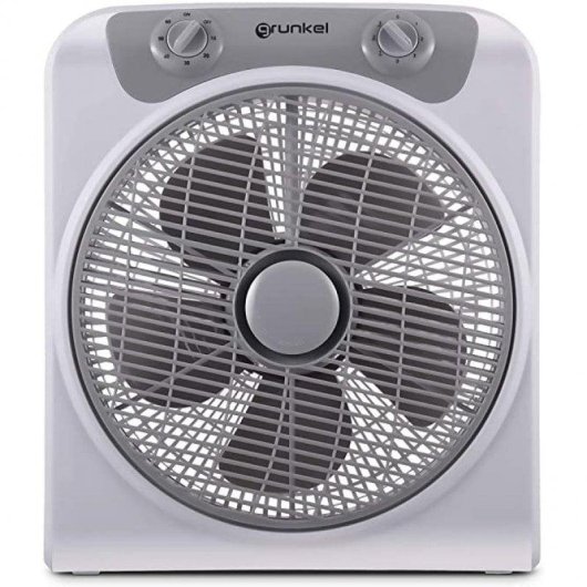 Ventoinha de Chão Grunkel BOXFAN 50W 30cm 3 Velocidades Oscilação Temporizador