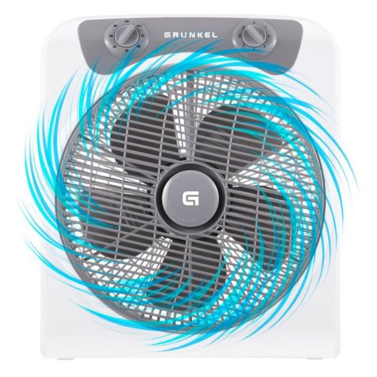 Ventoinha de Chão Grunkel BOXFAN 50W 30cm 3 Velocidades Oscilação Temporizador