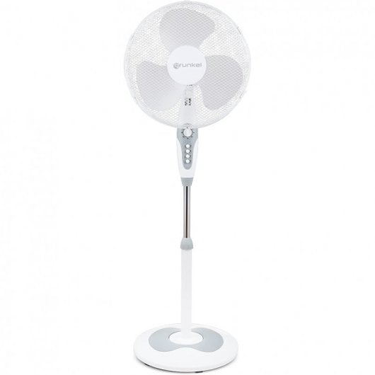 Grunkel FAN-N16 ECOTIMER Ventilador de Pie 50W Blanco
