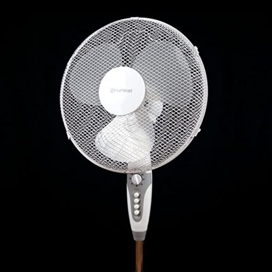 Grunkel FAN-N16 ECOTIMER Ventilador de Pie 50W Blanco