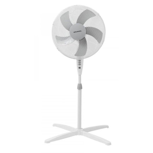 Ventoinha de Pé Grunkel FAN-165X 50W 40cm 3 Velocidades 5 Pás Altura Regulável Silenciosa