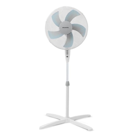 Ventoinha de Pé Grunkel FAN-165X 50W 40cm 3 Velocidades 5 Pás Altura Regulável Silenciosa