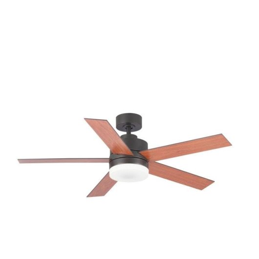 Ventilatore da Soffitto con Luce Blaupunkt BP2011 70W 122cm 5 Pale Telecomando Funzione Inverno