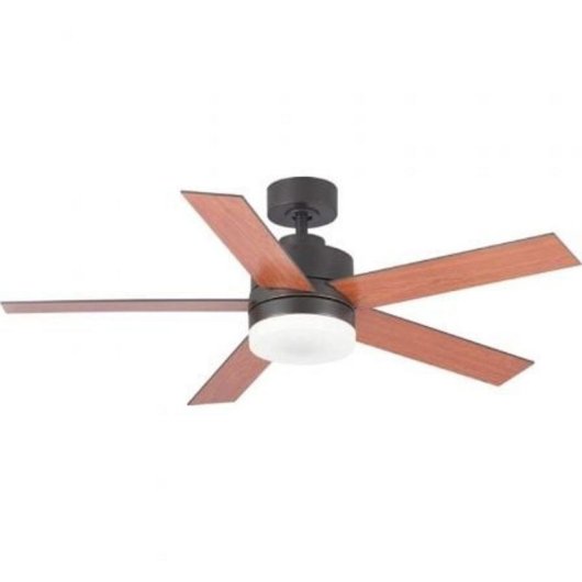 Ventilatore da Soffitto con Luce Blaupunkt BP2011 70W 122cm 5 Pale Telecomando Funzione Inverno