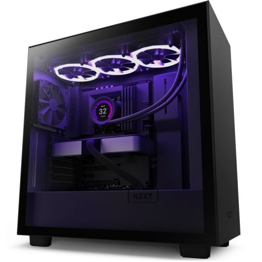 NZXT H7 Verre Trempé USB 3.2 Noir