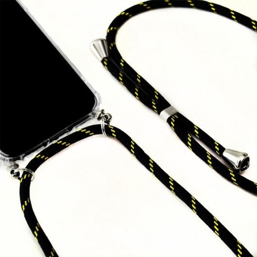 Cool Funda Cordón Negro/Amarillo para Samsung Galaxy M21 M215