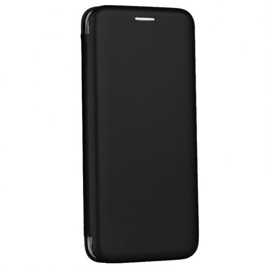 Cool Funda Flip Cover Elegance Negra para Xiaomi Mi 10 Lite