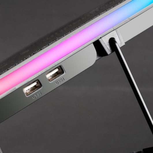 Mars Gaming MNBC6 Base de Refrigeração RGB para Portáteis até 19'' + Stand XL
