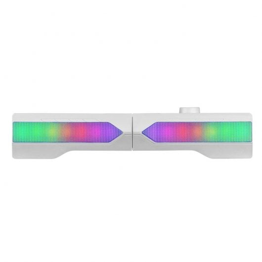 Mars Gaming MSDUOW Soundbar/altoparlanti 2.0 RGB Bluetooth 15W Bianco