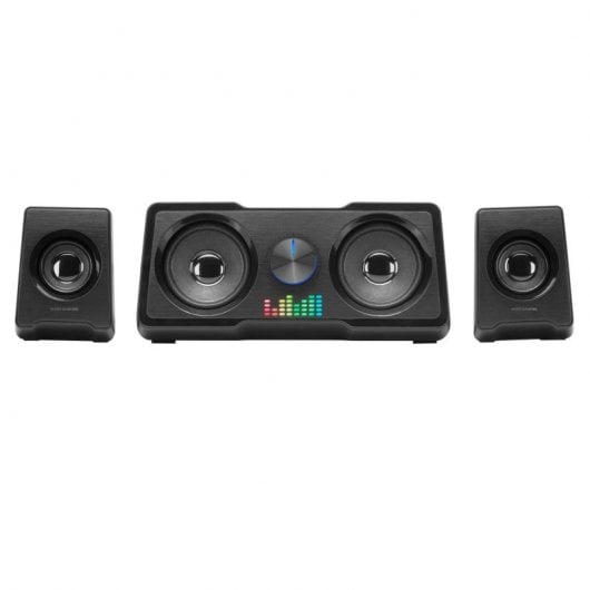Enceintes Mars Gaming MS22 2.2 RGB Flow avec Subwoofer 35W Noir