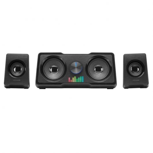 Altoparlanti Mars Gaming MS22 2.2 RGB Flow con subwoofer 35W Nero