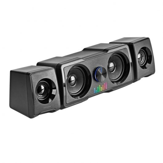 Enceintes Mars Gaming MS22 2.2 RGB Flow avec Subwoofer 35W Noir