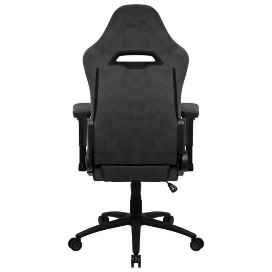 Aerocool Royal AeroSuede Cadeira Gaming com apoio para os pés em cinzento ardósia