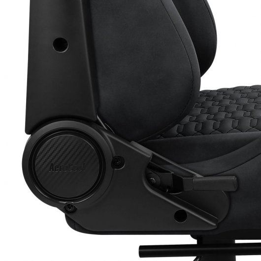 Aerocool Royal AeroSuede Cadeira Gaming com apoio para os pés em cinzento ardósia