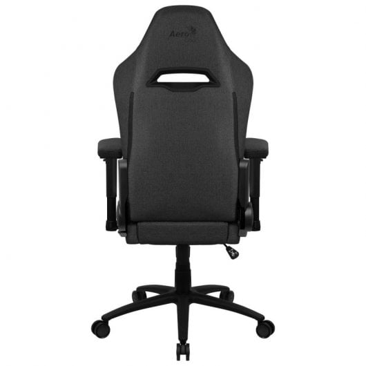 Aerocool Royal AeroWeave Silla Gaming con Reposapiés Negra