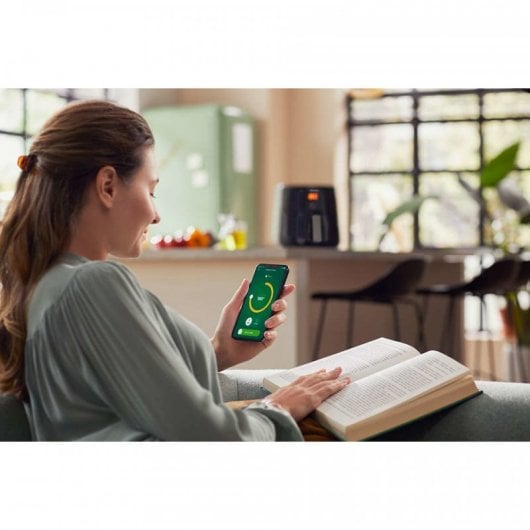 Philips Essential HD9280/60 Fritadeira Sem Óleo 6.2L 2000W Cinzenta