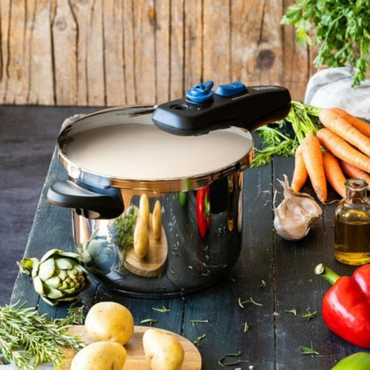 Olla a presión Monix Veloce 7L acero inoxidable inducción lavavajillas