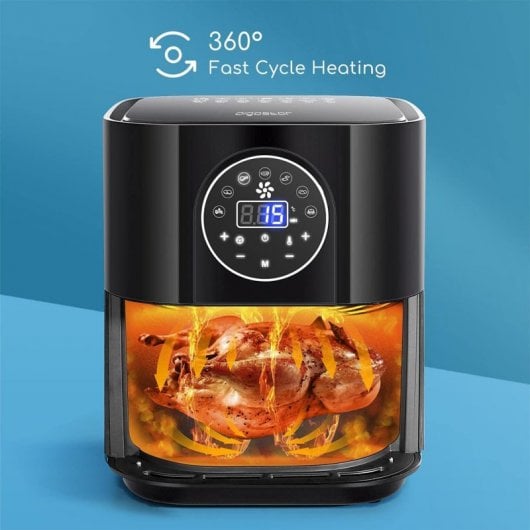 Aigostar Mini Cube Freidora sin Aceite 3.5L 1500W