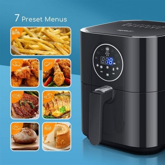Aigostar Mini Cube Freidora sin Aceite 3.5L 1500W