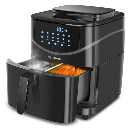 Aigostar Freidora sin Aceite y Vaporera 7L 1900W