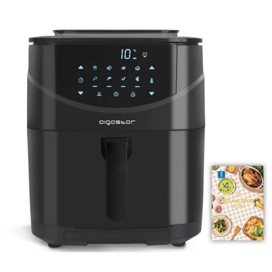Aigostar Freidora sin Aceite y Vaporera 7L 1900W