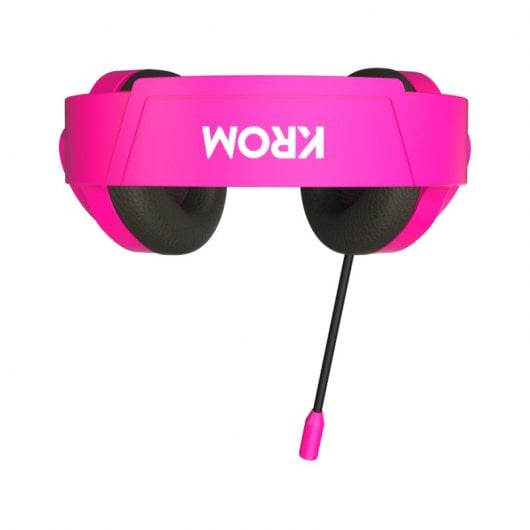 Krom Khali Licença Oficial Barbie Headset Gaming Rosa