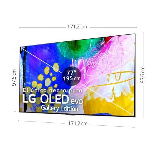 LG OLED evo Gallery Edition OLED77G26LA 77" OLED EVO UltraHD 4K HDR10 Pro