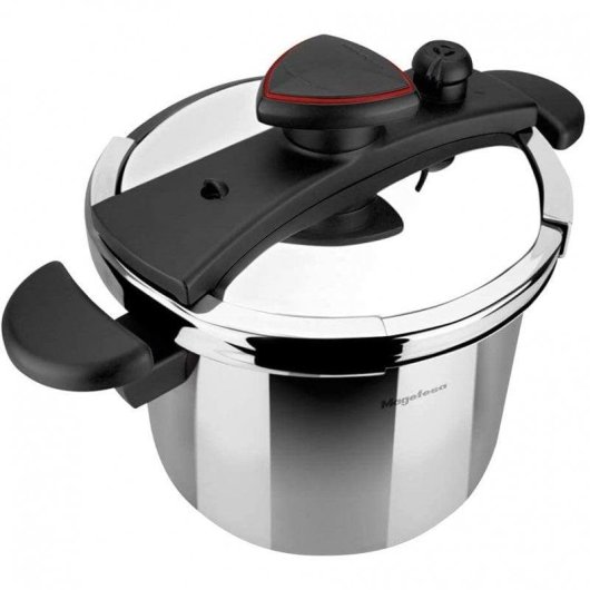 Olla a presión Magefesa Astra 4 3,9 L acero inoxidable fondo termodifusor