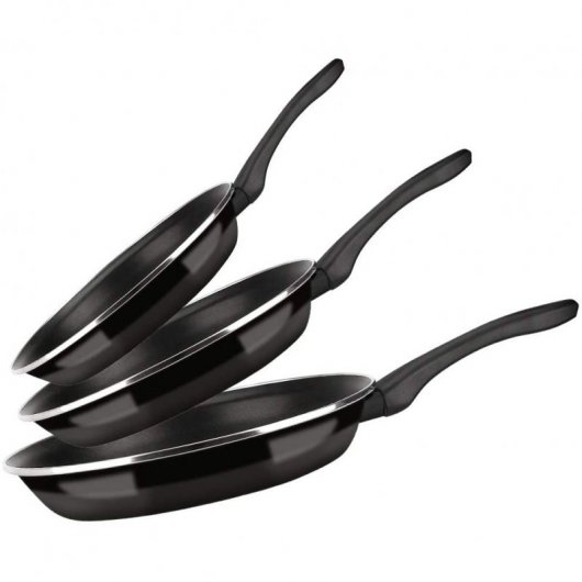 Fagor Optimax Set 3 Sartenes Acero Esmaltado Doble Capa 20/24/28cm