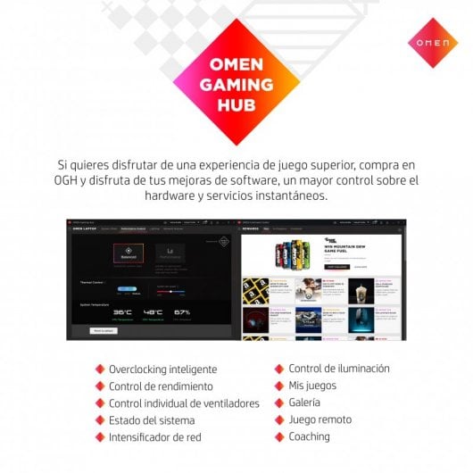 HP OMEN 40L GT21-0001ns AMD Ryzen 5 5600G/16GB/1TB SSD/RTX 3060