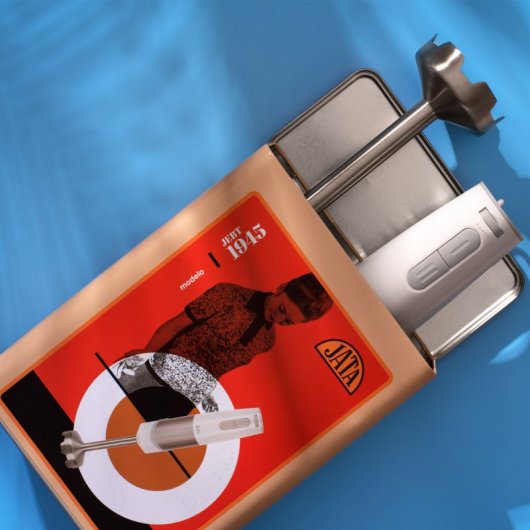 Jata JEBT1945 Batidora de Mano 800W Blanca