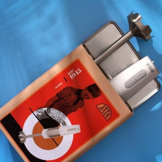 Batidora de mano Jata JEBT1945 800 W Blanco Acero inoxidable