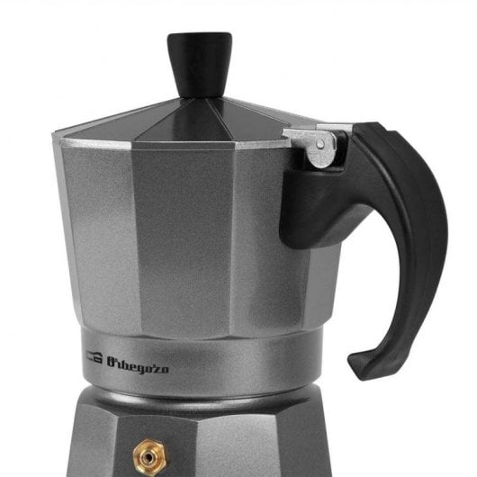Orbegozo KFM 930 Aluminium-Kaffeemaschine, 9 Tassen