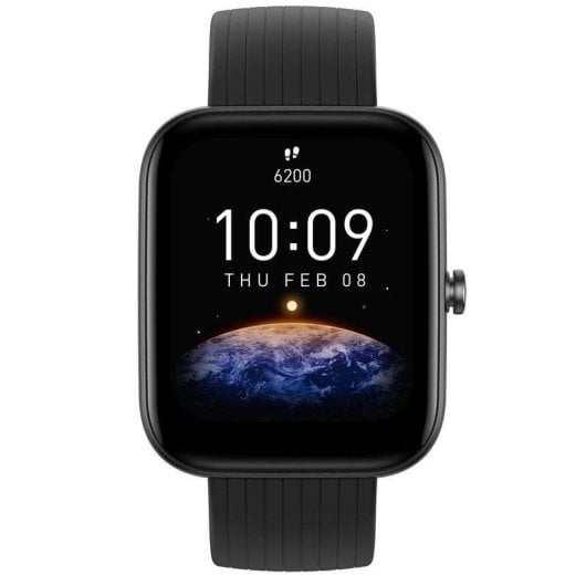 Amazfit Bip 3 Pro Bluetooth GPS 44mm TFT Noir Étanche 5ATM SpO2 Pulsomètre