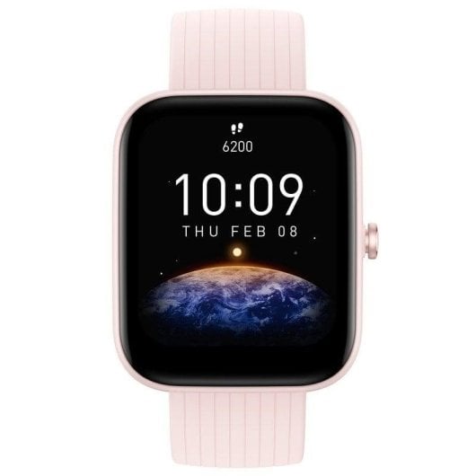 Amazfit Bip 3 Pro Bluetooth GPS 44mm TFT Rosa Resistente à água 5ATM SpO2 Monitorização Sono