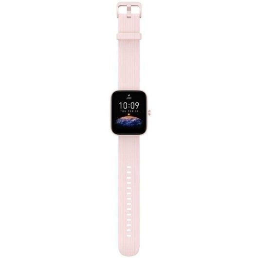 Amazfit Bip 3 Pro Bluetooth GPS 44mm TFT Rosa Resistente à água 5ATM SpO2 Monitorização Sono