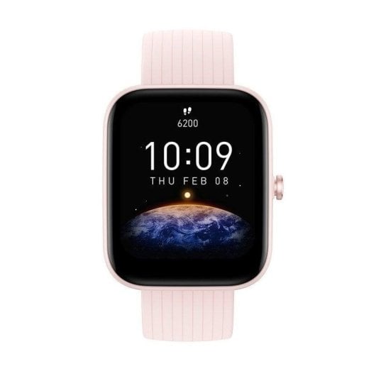 Amazfit Bip 3 Bluetooth 44mm TFT Rosa Resistente à Água 5ATM SpO2 Pulsómetro