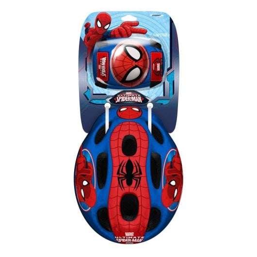 Casque Spiderman, genouillères et coudières