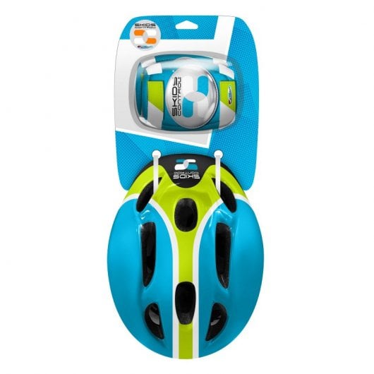 Capacete, joelheiras e cotoveleiras, controlo de patins