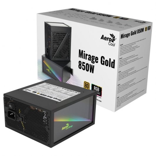 Aerocool Mirage Gold RGB 850W 80 Plus Oro