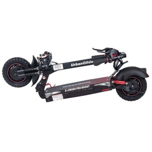 Patinete électrique UrbanGlide Ecross Pro Boost 1600W Autonomie 50km Roues 10" Noir