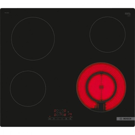 Kochfeld Bosch PKF611BB8E 4 Zonen 60 cm TouchSelect Schwarz