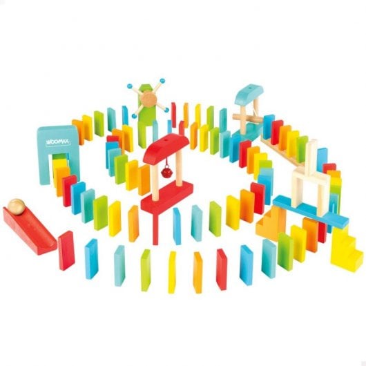 Juego Dominó De Madera Woomax