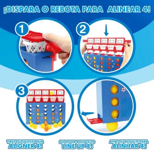 Juego Cuatro En Línea De Canastas Cb Games