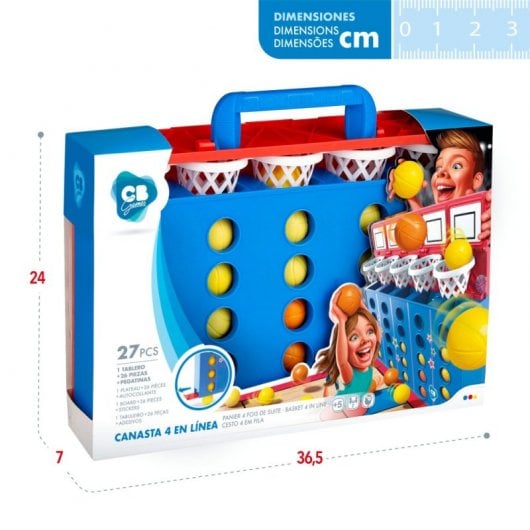 Juego Cuatro En Línea De Canastas Cb Games