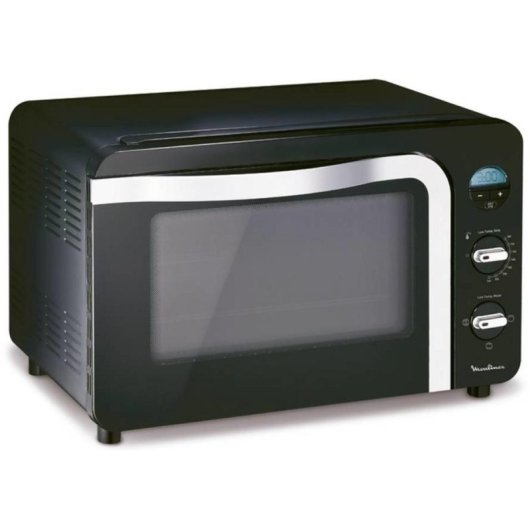 Kompakter Moulinex Delicio OX283810 Tischbackofen 39L 2200W Schwarz mit Grill