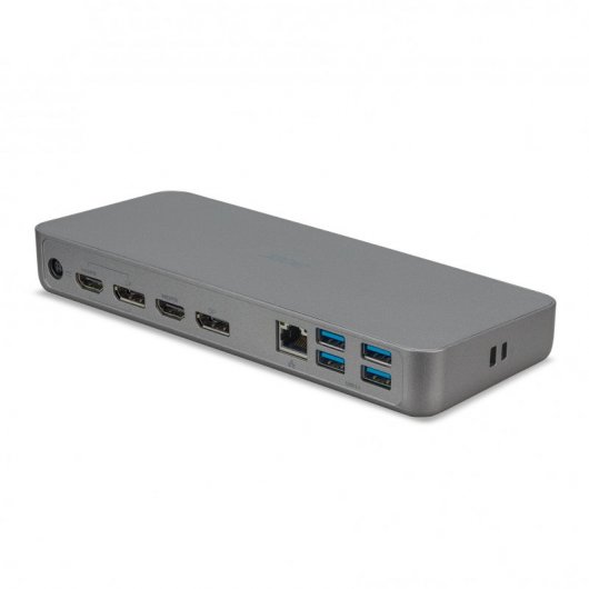 Acer Docking Station con Carga 60W para Chromebook USB-C a HDMI/DP/USB/USB-C/RJ45