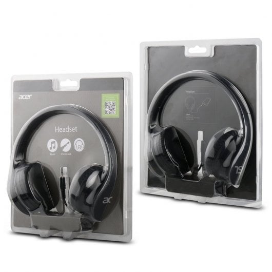 Kabelgebundene Kopfhörer Acer AHW115, Schwarz