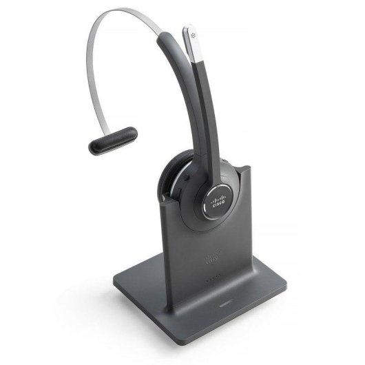 Kopfhörer Cisco 561 Mono Wireless DECT für Büro mit Basisstation Schwarz/Grau